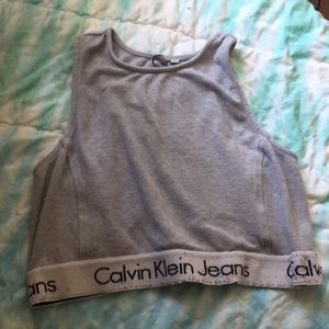 Calvin Klein crop top
